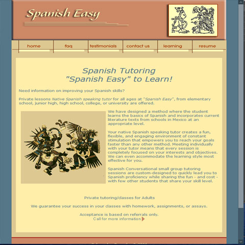 Teaching Spanish Website