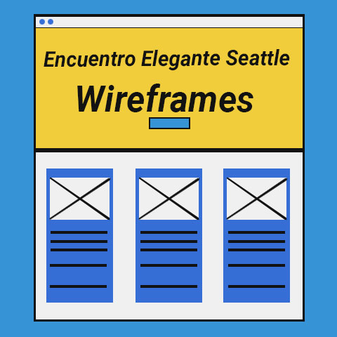Encuentro Elegante Seattle Wireframes